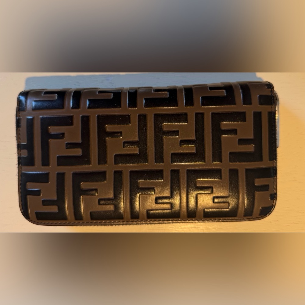 Fendi leather wallet